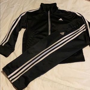 Adidas Track Jacket and Pants Boys size 5